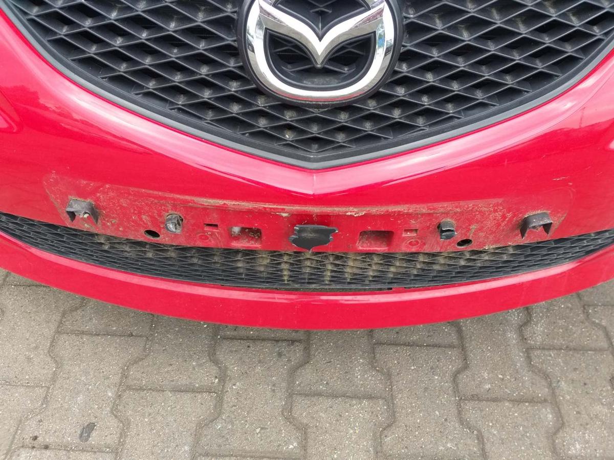 Mazda 6 GG GY Bj.2003 original Stoßstange Stossfänger vorn Rot